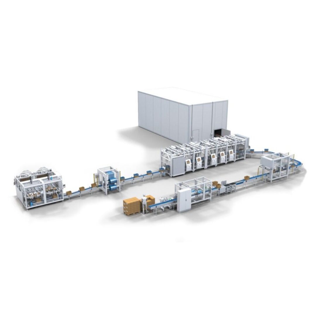 Complete cartoning line