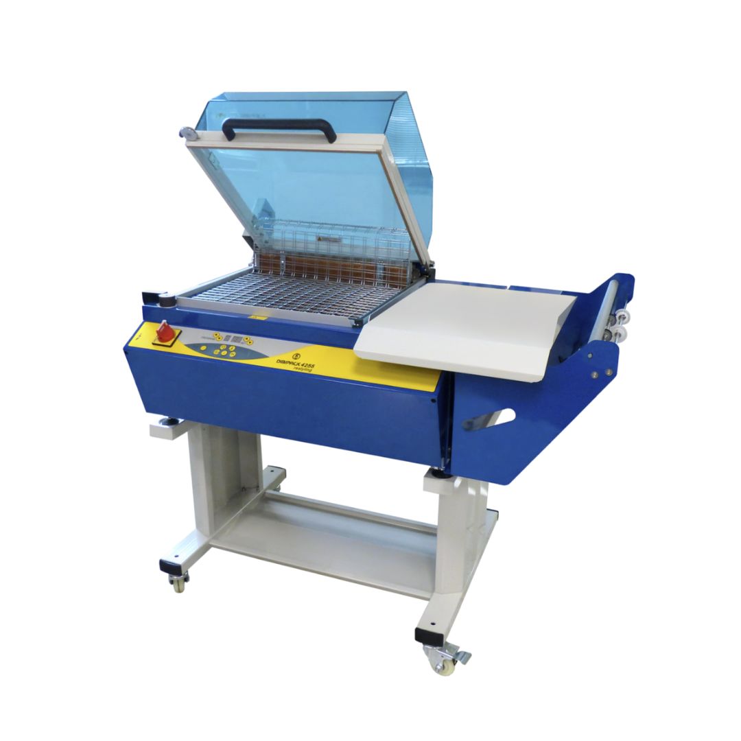 Integrated chamber shrink machine